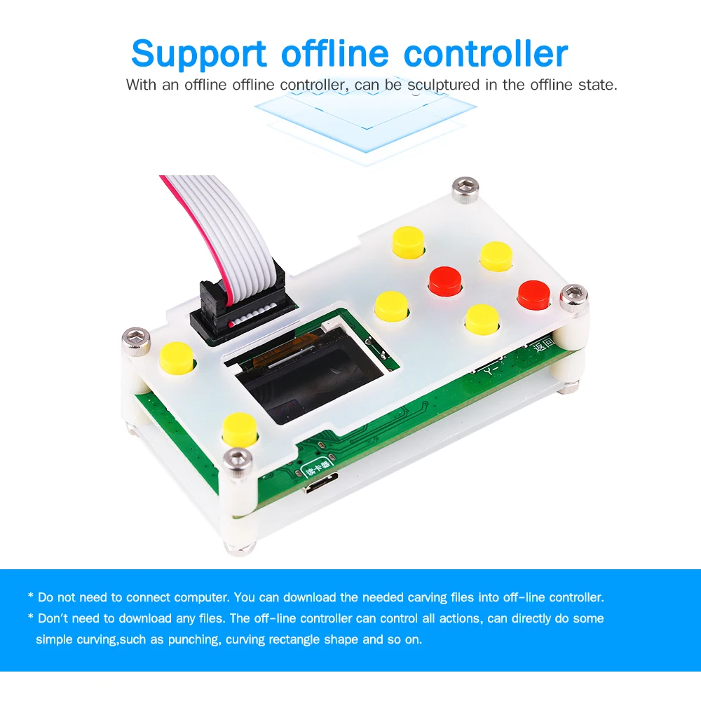 Модернизированная версия лазерный гравировальный станок с ЧПУ 3018 GRBL управления