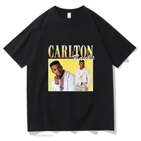 carlton banks fresh prince fashion tshirt 90s style t shirt hip hop short sleeve fashion tee streetwear