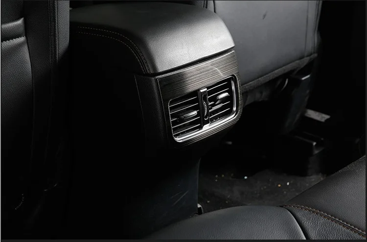 For Mazda CX-5 CX5 2017 2018 2019 KF Car Rear Console Center Air Conditioner Vent Outlet Frame Cover Trim Stickers Styling | Автомобили и