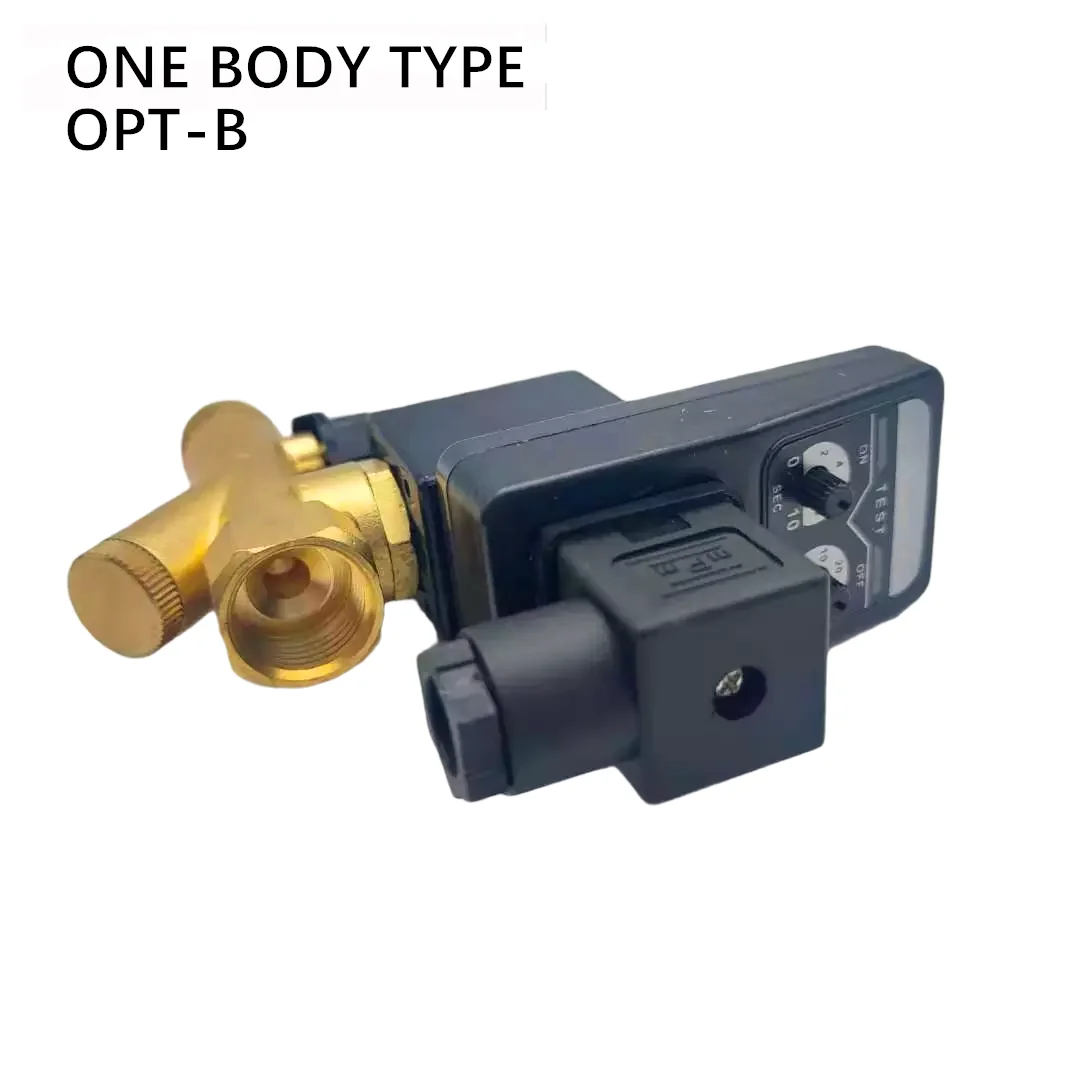 Фильтр воздушного компрессора 1/2 электронный сливной клапан резервуар для