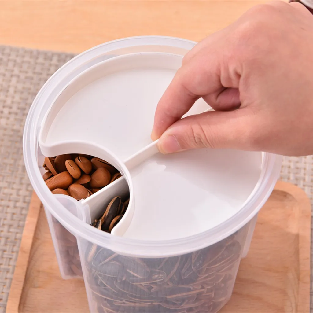 Контейнер для хранения еды объемом 1 л/2 л прозрачный пластиковый контейнер