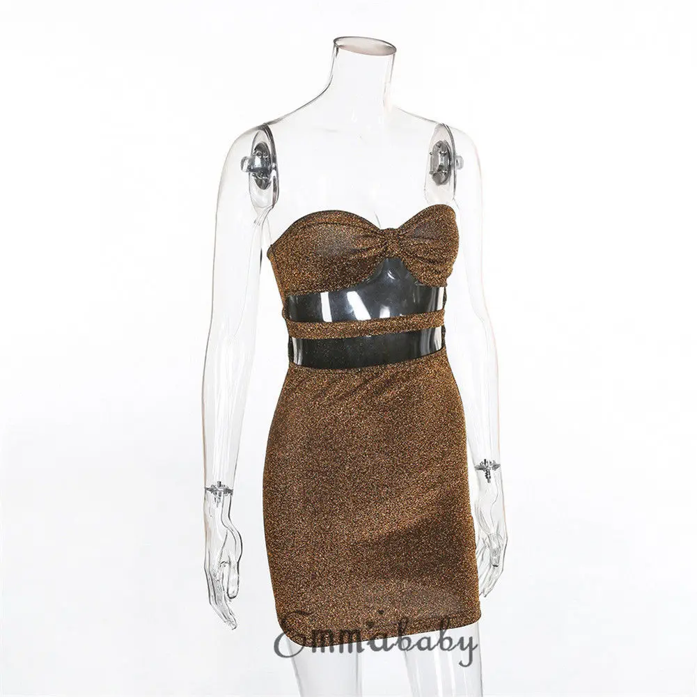 Vestidos летнее платье Бандажное облегающее вечернее Клубное Короткое мини для