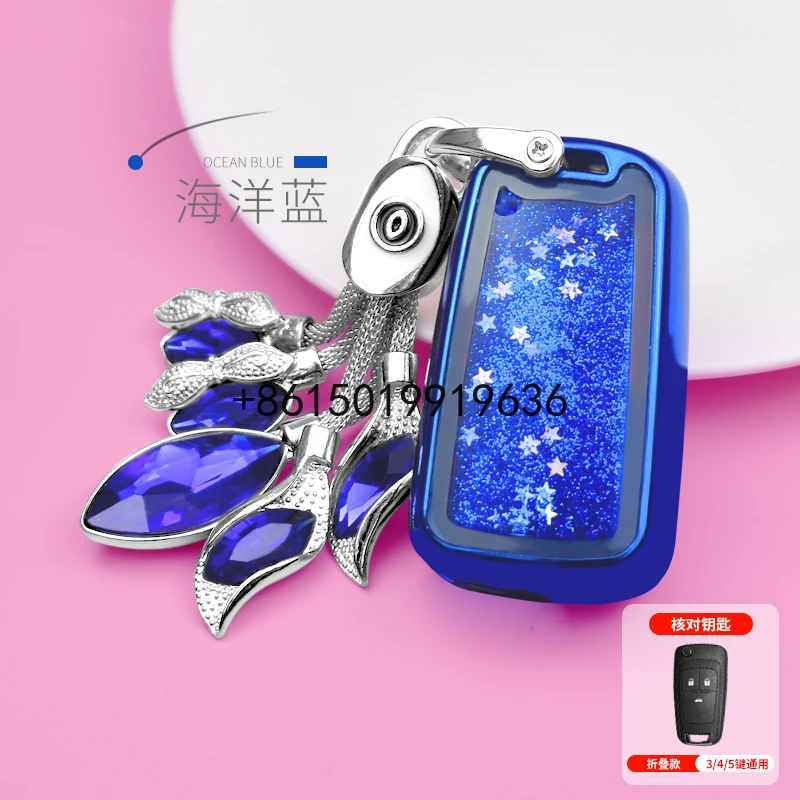 

TPU Key Cover for Chevrolet Malibu Trax sail 3 Monza RS CAVALIER CAR holder case key Free shipping