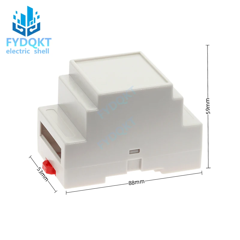 Совершенно новый DIN 35-рейку PLC 88X53X59MM инструмент для обнаружения огня материал