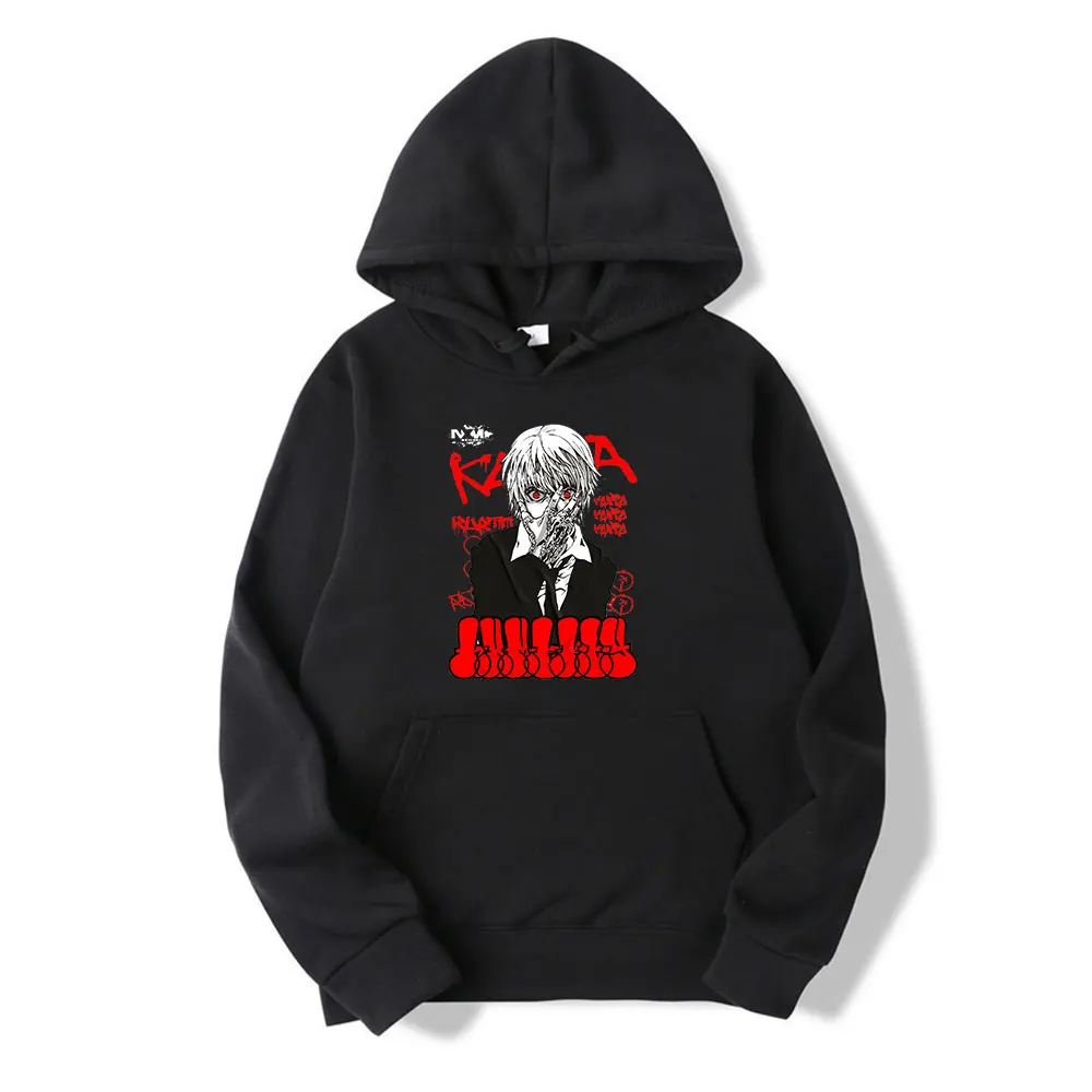 

Anime Hunter X Hunter Killua Zoldyck New Product Stock Comics Print Winter Long Sleeve Thick Loose Unisex Design Hoodie Trend