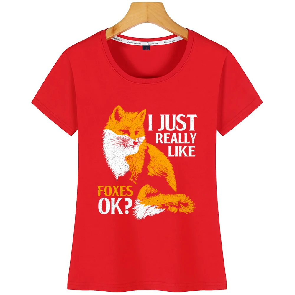 Топы Футболка женская Лиса комикс надписи хлопок Футболка| |
