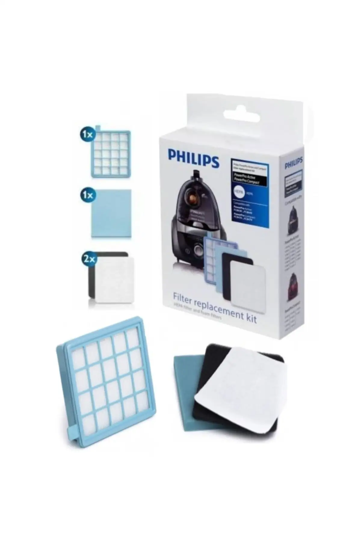 

MHK Parts Philips Fc8058/01 Hepa Filter Set