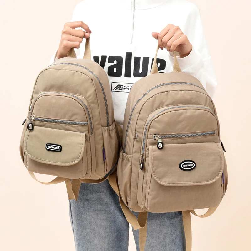 Прочный женский рюкзак для девочек Дамская школьная сумка кампуса дорожные