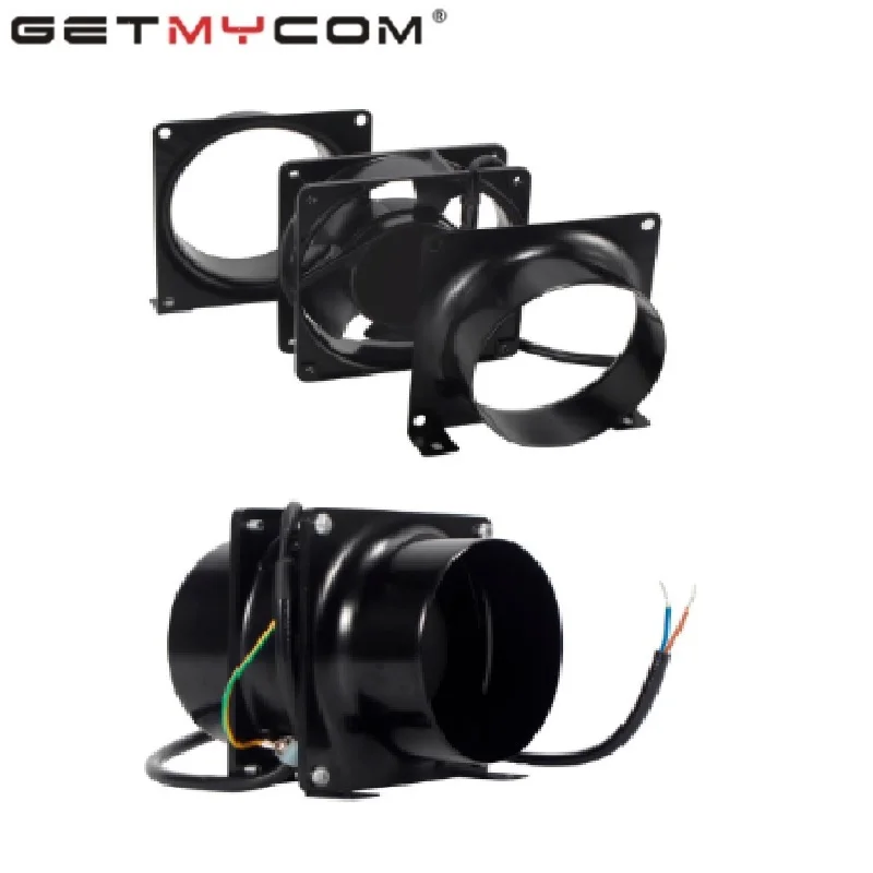 4 дюймовый осевой вентилятор из алюминиевого сплава домашняя вентиляция