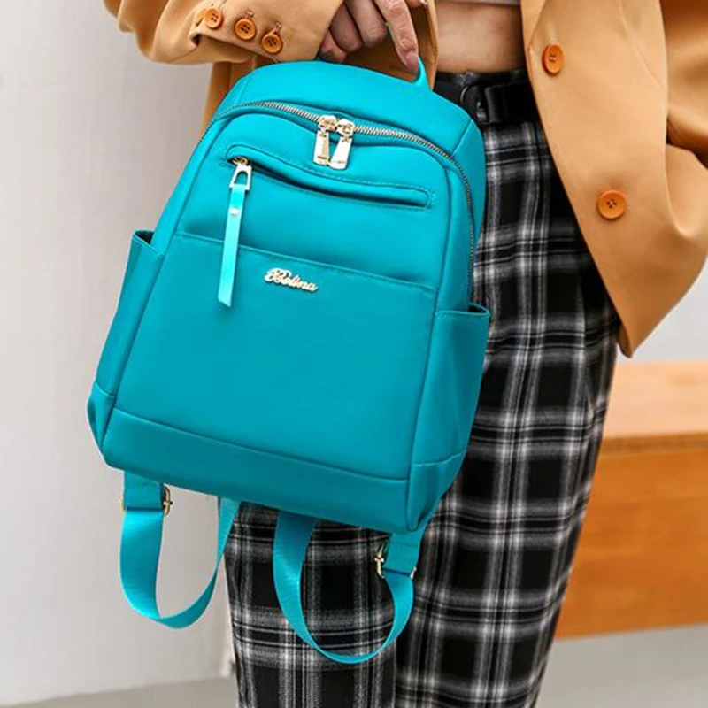 

Women's Backpack 2021 Travel Large Backpack PU Leather Handbag Schoolbag For Girls Women's Bag Female Shoulder Back Mochila
