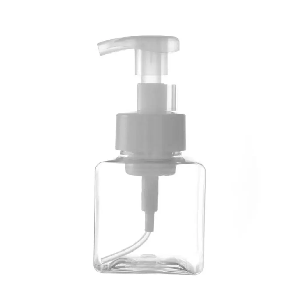 

Clear Foam Bottle Liquid Soap Dispensers Shampoo Lotion Shower Gel Foam Pump Bottles Mousse Points Bottling