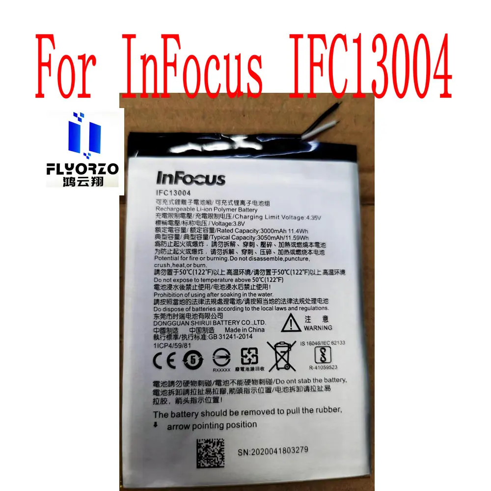 

100% Brand new high quality 3000mAh IFC13004 Battery For InFocus IFC13004 Mobile Phone