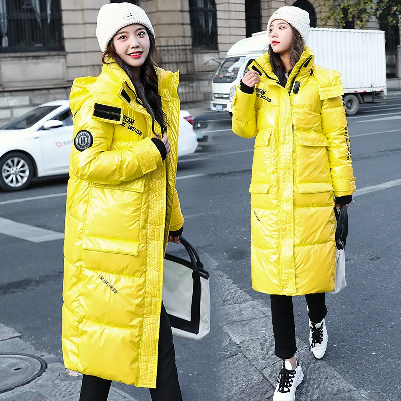 Winter Jacket Women Coat Long Parka Hooded Parka Winter Coat Women Oversized Puffer Jacket Casaco Feminino Long Women Jacket