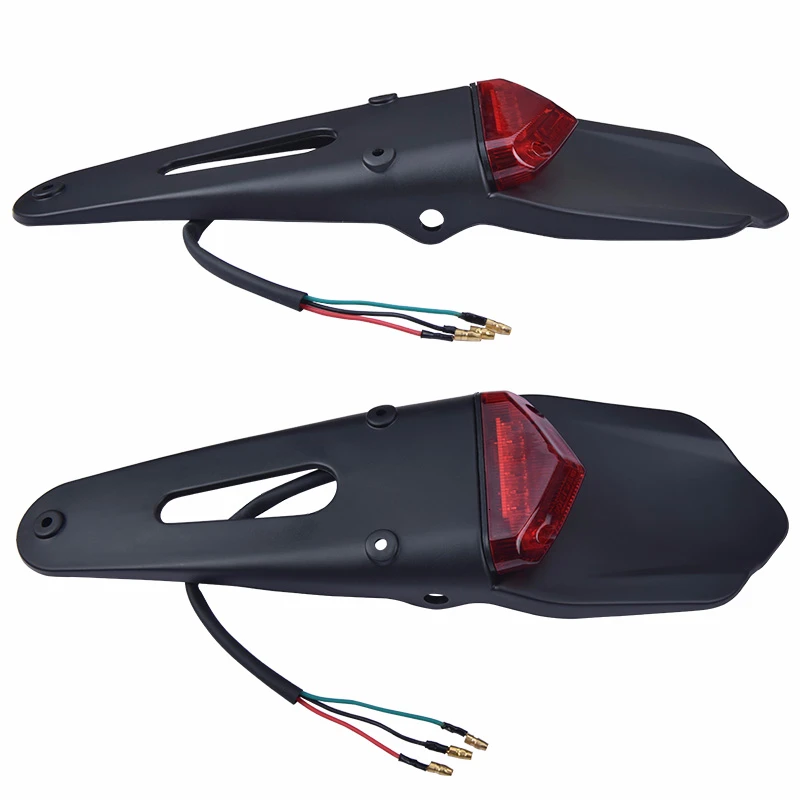 SPELAB 12V Motorcycle Rear Fender Light Motocross Enduro Mudguards For KTM XR250 XR400 XR650 WR250F WR450F CRF250X CRF450X CRF |