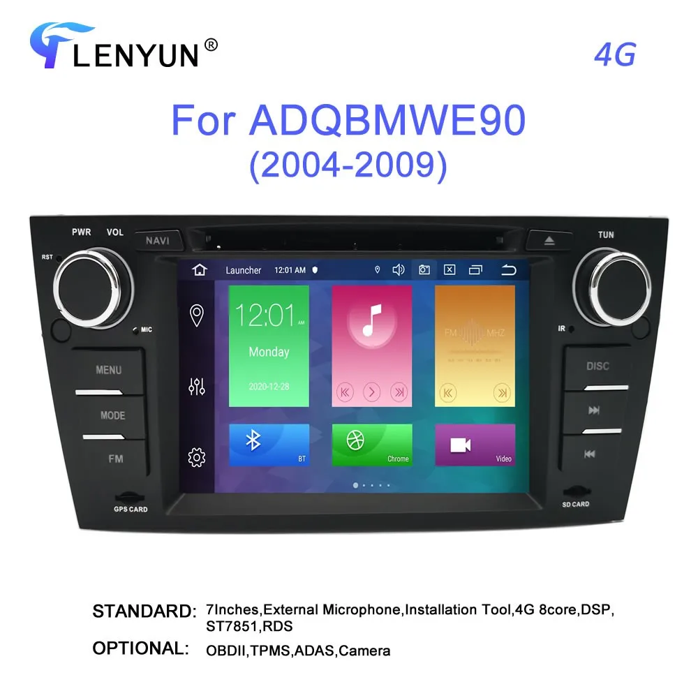 

Автомобильный мультимедийный DVD-плеер QlenYun Android GPS стерео система для BMW/E39/X5/E53 4G Wifi IPS Авто Carplay IPS RDS 2 Din DSP