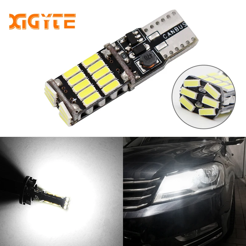 T10 w5w canbus автомобильный интерьерный светильник 194 501 led 26 4014 инструмент SMD s лампа