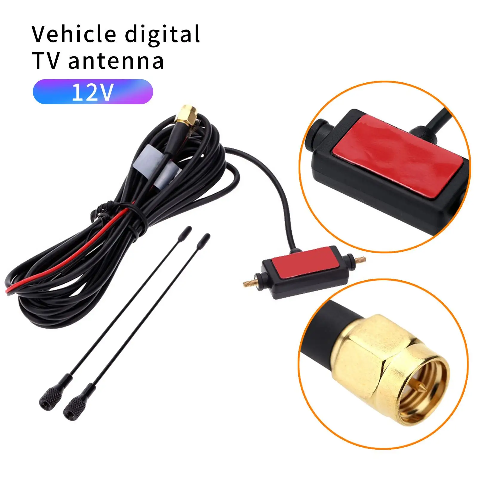 Автомобильная телевизионная цифровая ТВ антенна с высоким разрешением набор