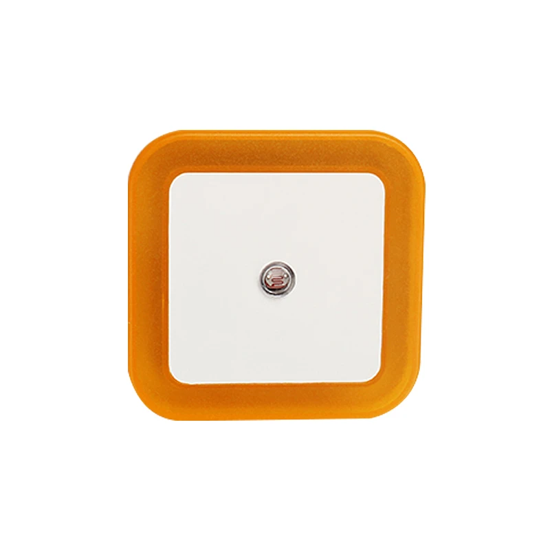 Plug-in LED Night Light Sensor Light 110V / 220V EU Plug / US Plug for Bedroom, Bathroom, Kitchen, Hallway, Stairs - Испускаемый цвет: Orange
