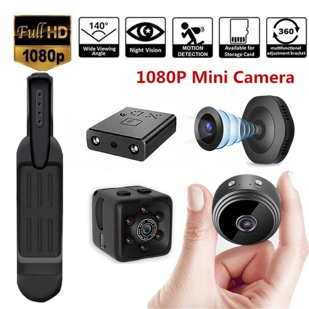 HD 1080P A9 Мини IP камера наружный DVR ночного видения Обнаружение движения домашняя