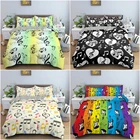 В виде скрипичного ключа, Постельное белье для детей мультфильм печатных постельное покрывало один для маленьких мальчиков и девочек постельное белье Стёганое одеяло крышка Queen King Размеры