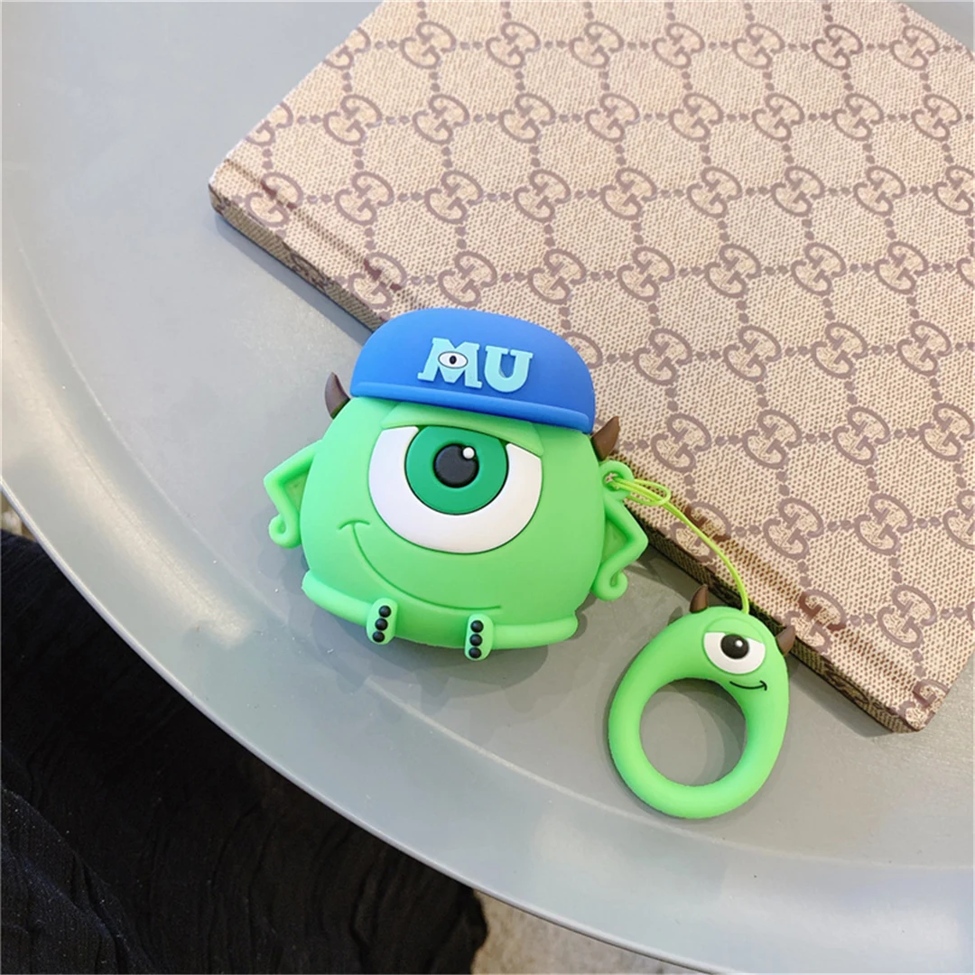 

For airpod case Cartoon 3D Silicone Character Designs For Air Pods Cover For Apple Airpods 1 2 Case