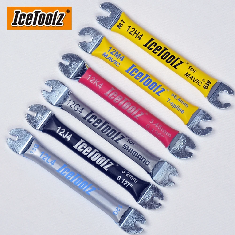 Комплект спицевых ключей Icetoolz Mavic комплект колес 7 мм и 9 12H4 12M4 12K4 12G4 12J4 12L4