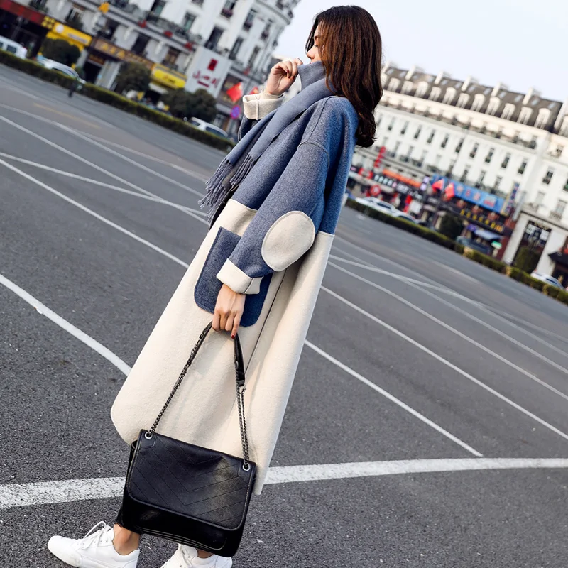 

KMETRAM Winter Jacket Women Fashion Woolen Coat Female Jacket Fall 2020 Korean Long Jackets for Women Outwear Manteau Femme MY