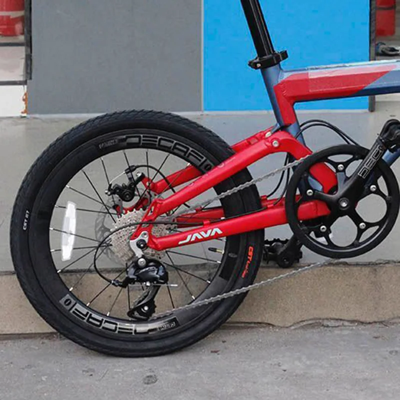 Decaf 20 &quot406 Алюминиевый мини Velo вилсет под дисковый тормоз 40 мм ширина 100 135 8-10