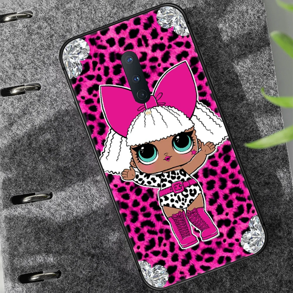 

lol surprise cute doll Phone Case Cover Hull For 1+ Oneplus 5T 6 6T 7 7T 8 8T Pro black Prime Luxury Hoesjes 3D Etui Soft Coque