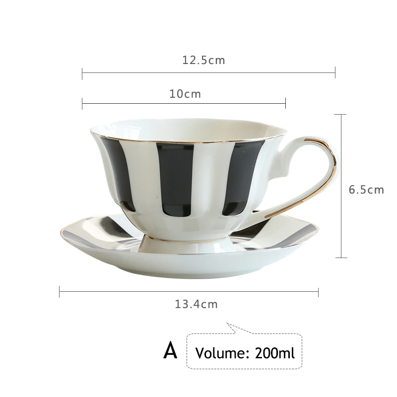 

Flower shaped coffee cup set, European style, afternoon tea set, porcelain teacup, 1 round drink