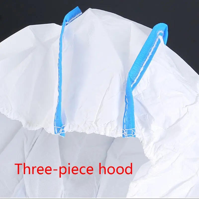 

Protective Clothing Coverall Suit Protective Suit Coveralls With Cap Full Body Protection, Labor Insurance Safety