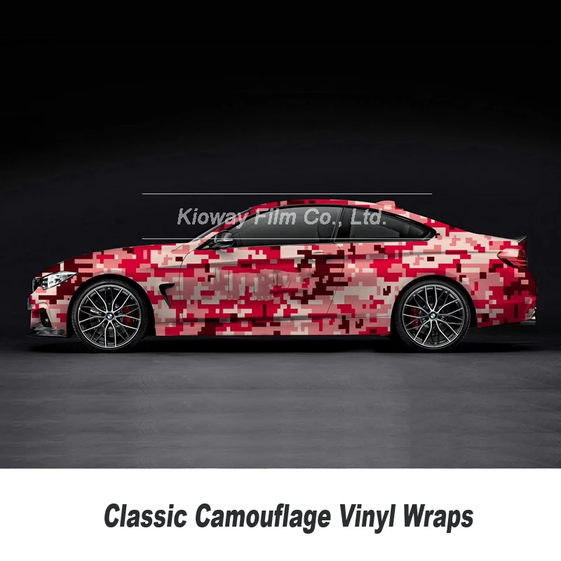 various Colors PIXEL Camouflage VINYL Car Wrap Printed Camo Vinyl pellicola Motorcycle Vehicle Covering Foil 1.52x/Roll | Автомобили и