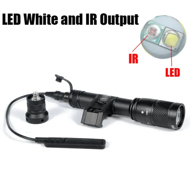 

Светодиодный ИК-фонарь IFM M600V, фонарь для разведчика, тактическая вспышка, фонарь для охоты, страйкбола, оружия, ламсветильник s