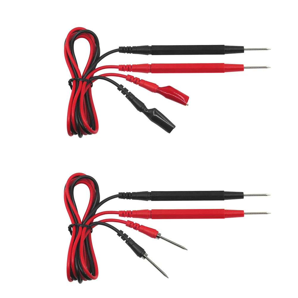 

2022 P1308B 18PCS Test Lead Kit 4MM Banana Plug To Test Hook Cable Replaceable Multimeter Probe Test Wire Probe Alligator Clip