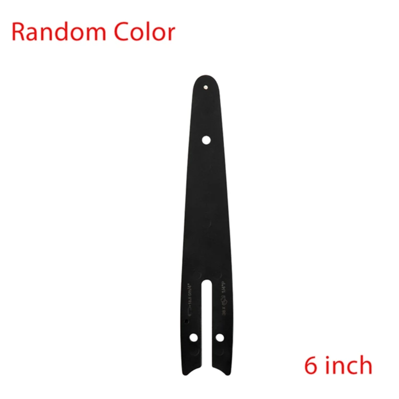 

6 Inch Chain Guide Mini Chainsaw Chains Electric Handheld, for Wood Cutting, Tree Pruning LX0C
