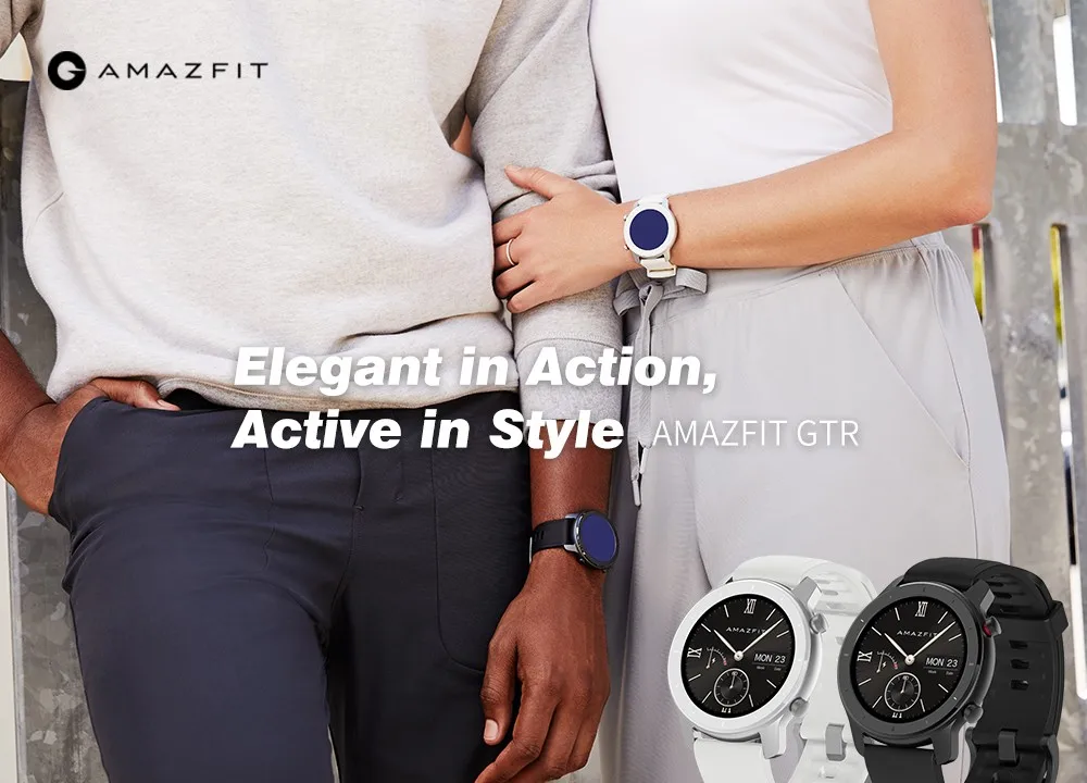 Глобальная версия Amazfit GTR 42 мм Смарт-часы 5ATM Smartwatch 12 дней батарея gps управление музыкой для Xiaomi Android IOS