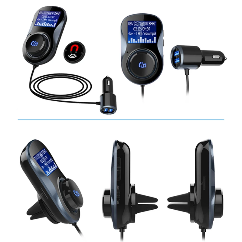 Новинка Автомобильный MP3-плеер Bluetooth автомобильное зарядное устройство