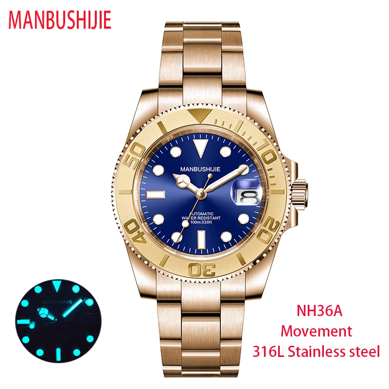 

CORGEUT New Mens Watches Mechanical Watch For Men Luxury Automatic Watch Men NH36A 100M Waterproof Sapphire crystal Reloj Hombre