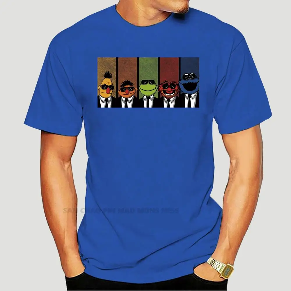 

Reservoir Muppets Cookie Monster T-shirt For Men Plus Size Custom Group Shirt Men Cotton Tees Streetwear 3329X