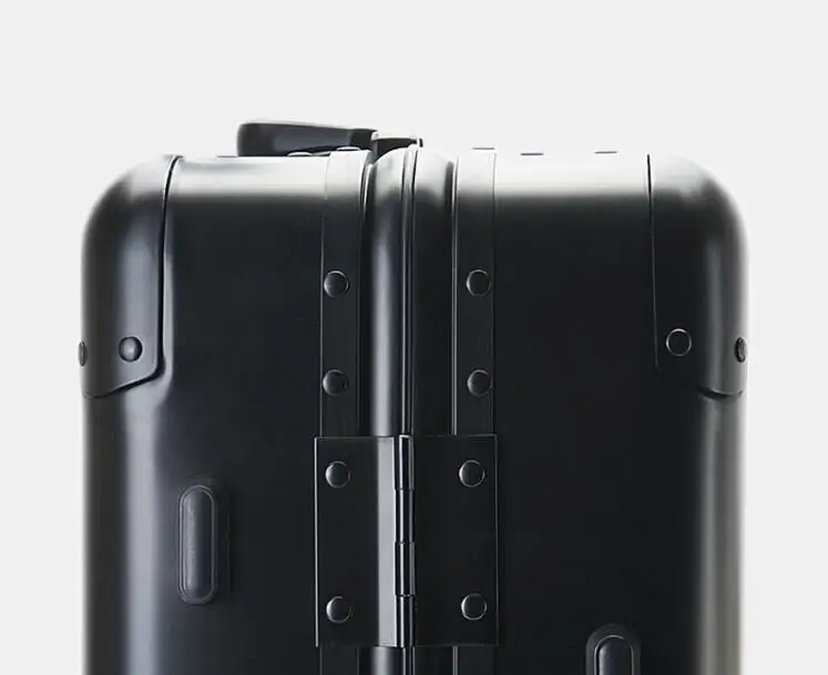 Carrylove 2" 24" 2" 29" дюймов роскошный брендовый Алюминиевый Чемодан, сумка на колесиках для путешествий