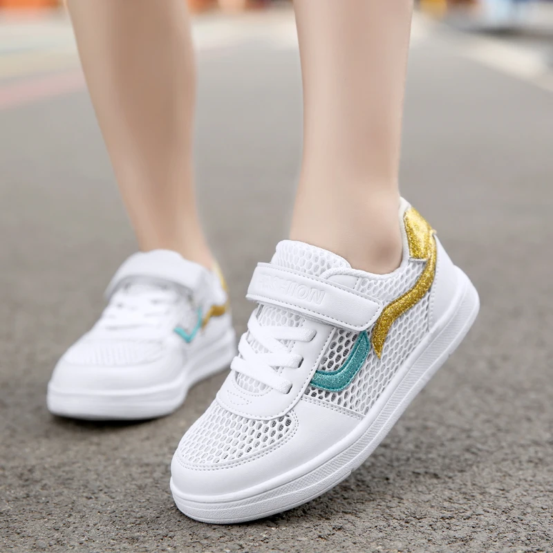 

Summer Kids Shoes Mesh Casual For Boys Outdoor Sports Breathable Flying Woven Children Running Sneakers Lightweight Zapatillas