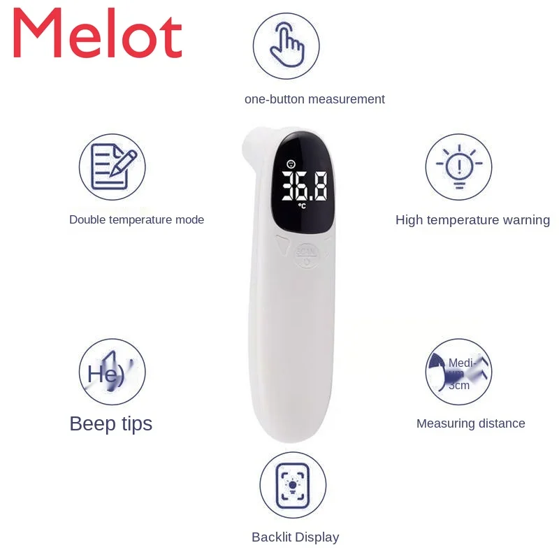 

Temperature Gun Household Forehead Thermometer High Precision Electronic Infrared Thermometer Adult and Children Measurement
