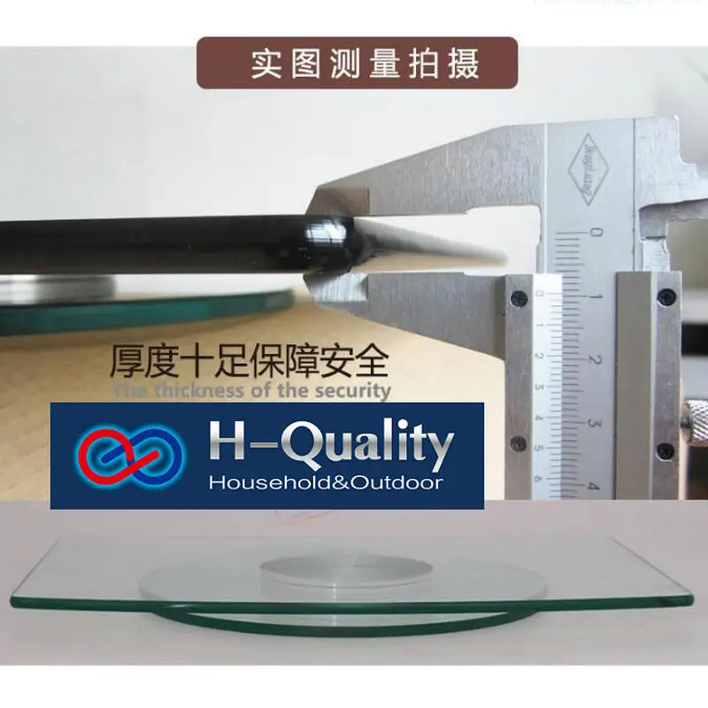 Поворотная пластина из закаленного стекла для телевизора HQ 53x34 см|Мебельные