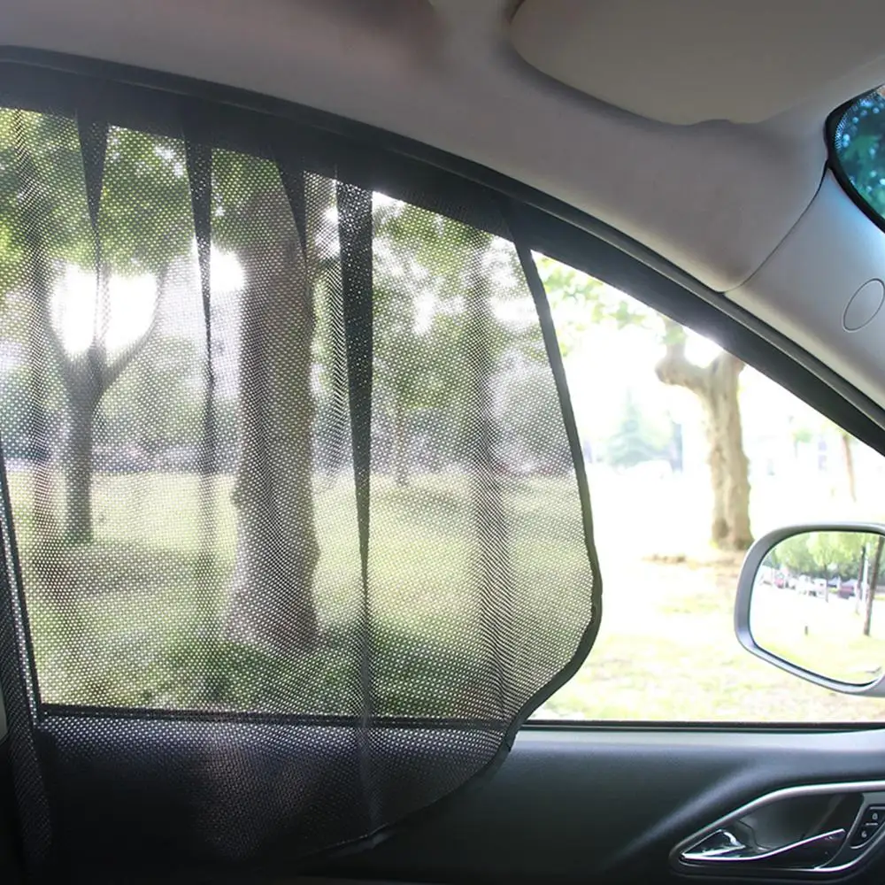 Car Window Sun Shade UV Protection-Sun Glare And Rays Protector Windshield Sunshades insulation cover general curtain | Автомобили и