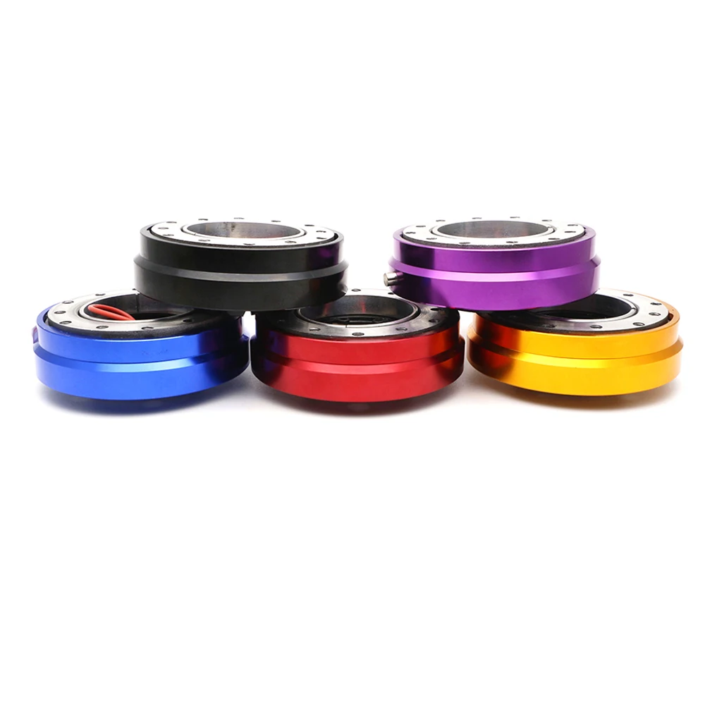 5 Цветовая настройка автомобиля Универсальная тонкая быстрая съемная подушка босса для рулевого колеса Модифицированные аксессуары