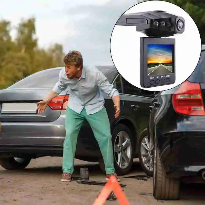 

1pcs Car Front Rear Camera Night Vision G-sensor Black Color Car Camera