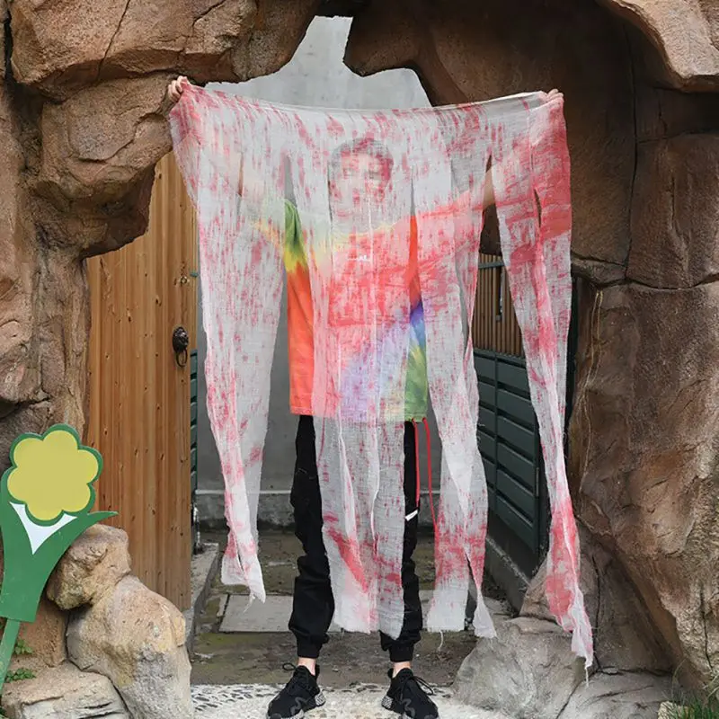 

Horror Theme Bloody Curtains Halloween Theme Curtains Halloween Party Haunted House Decorations Props New