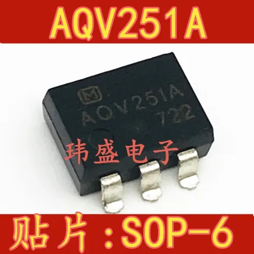 

Бесплатная доставка 10 шт./лот AQV251A AQV251 SOP6