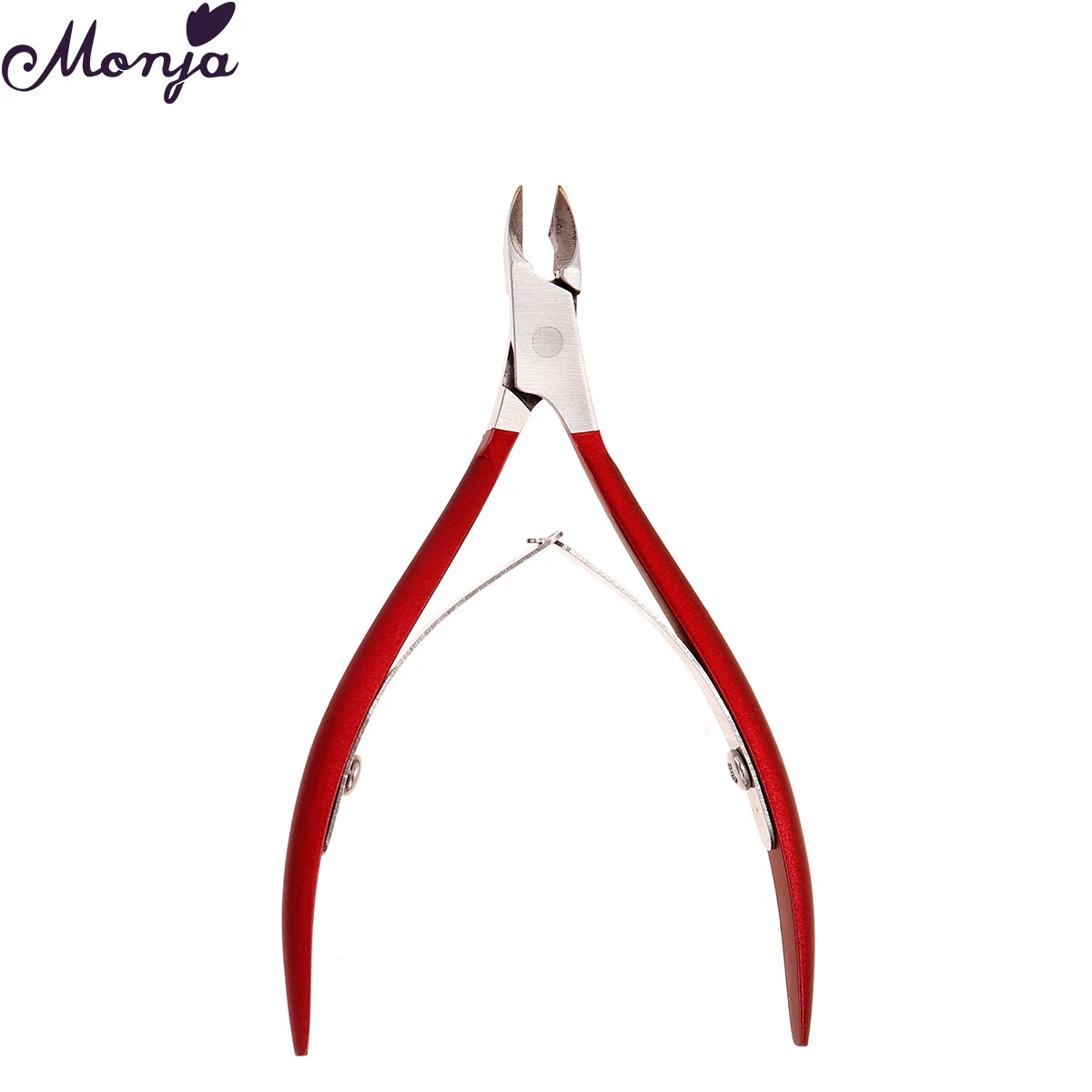 Monja дизайн ногтей из нержавеющей стали покрытие Радуга щипчики для кутикулы