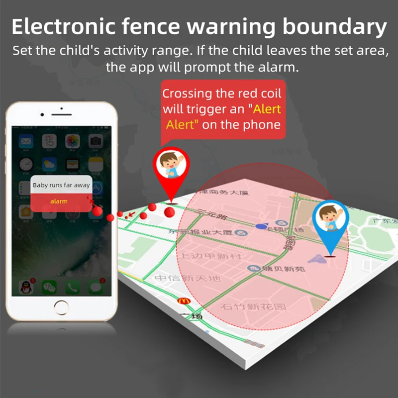 Детские Смарт часы Captain HF с функцией SOS настоящий гео сигнал местоположения